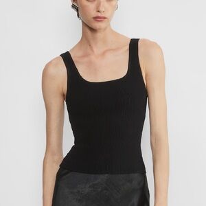 Babaton Sculpt Knit Squareneck Tank